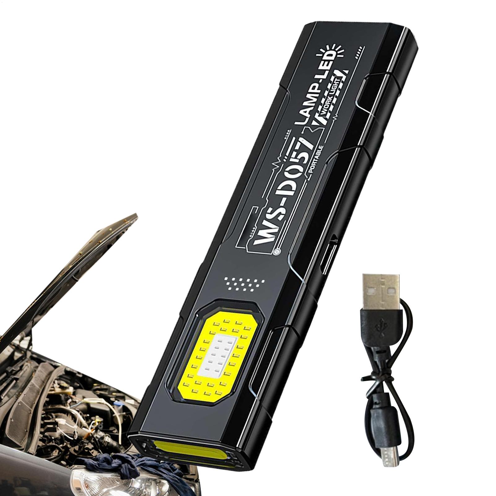 Home Security Flood Lights - LED COB Flashlight Type C Rechargeable