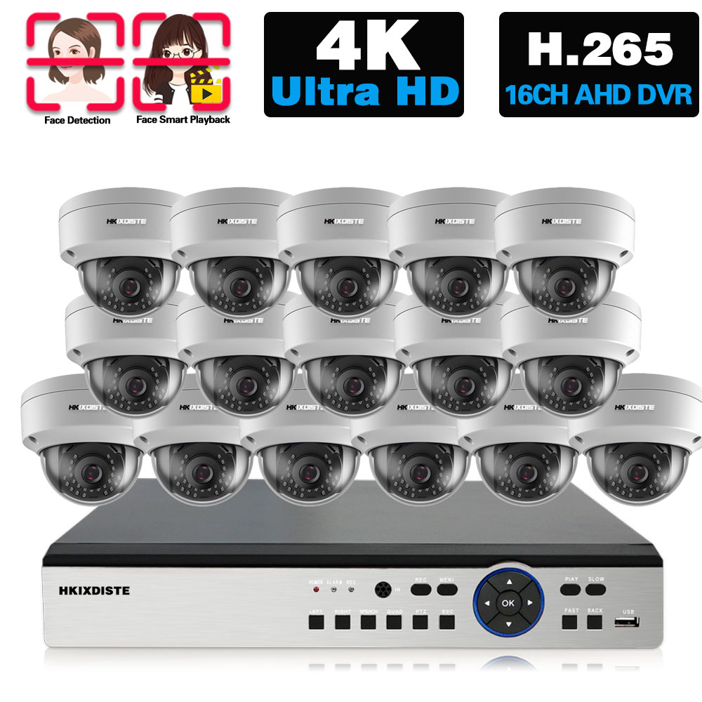 Home Security Systems With Cameras - 4K Ultra HD AHD Camera Video