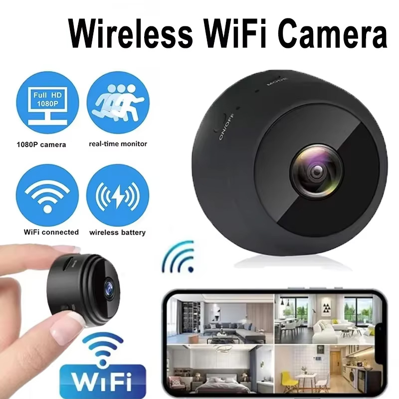 Home Security Wireless Camera - New A9 Camera Wifi 1080p HD