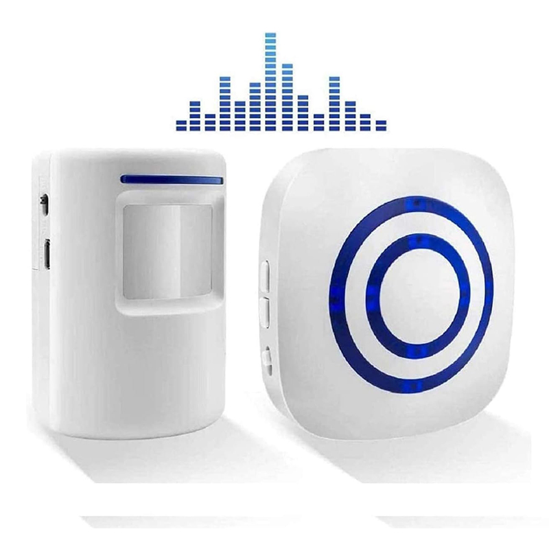 Home Security Options - Wireless Motion Sensor Door Chime Alarm