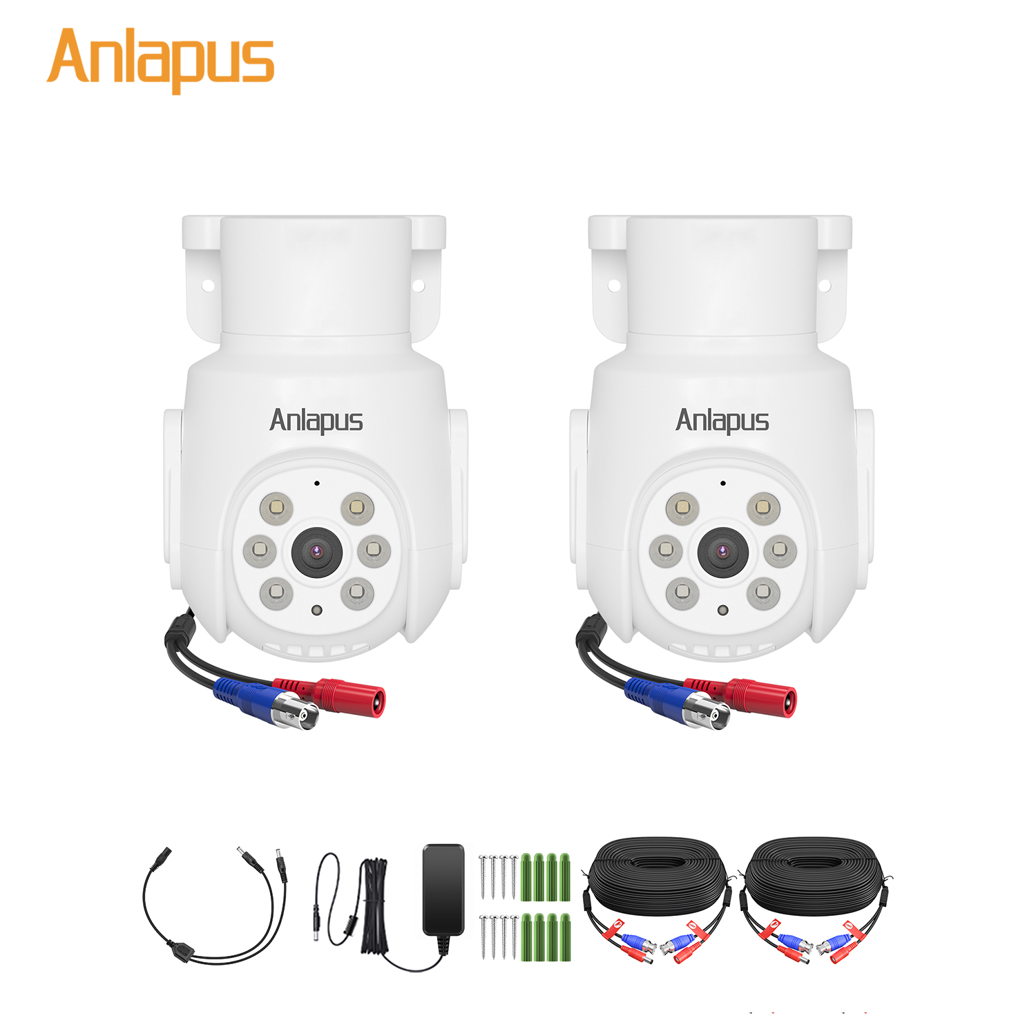 Anlapus 5MP Pan Tilt Wired Sec - огляд і ціна Home Security And Camera System