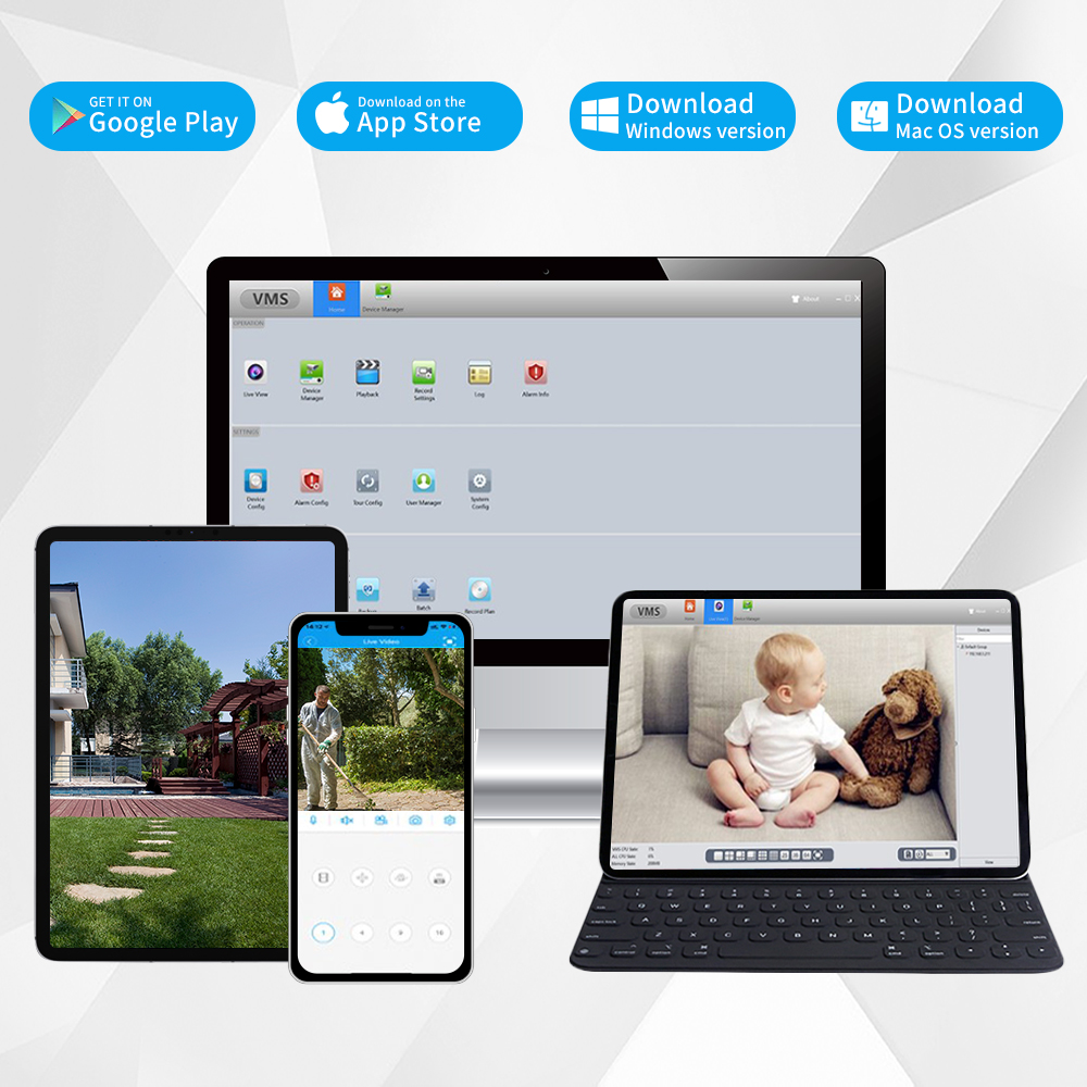 4K Security Camera System kit  - огляд і ціна Home Security Systems With Cameras