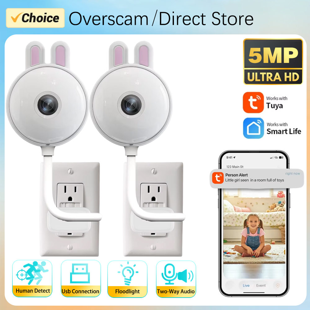 Mini Tuya Indoor USB Light Bul - огляд і ціна Home Security Flood Lights