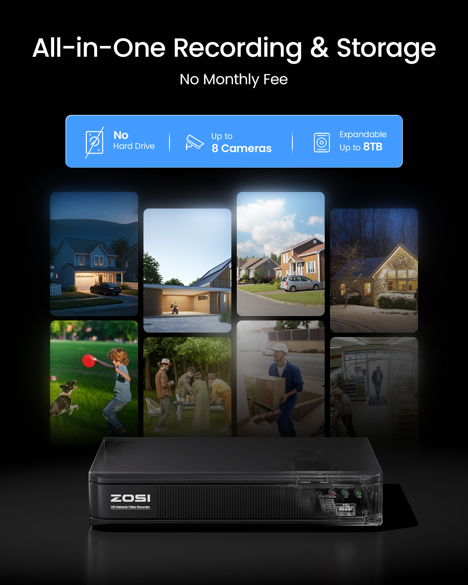 ZOSI 3K Lite Wired CCTV Securi - огляд і ціна Home Security Systems With Cameras