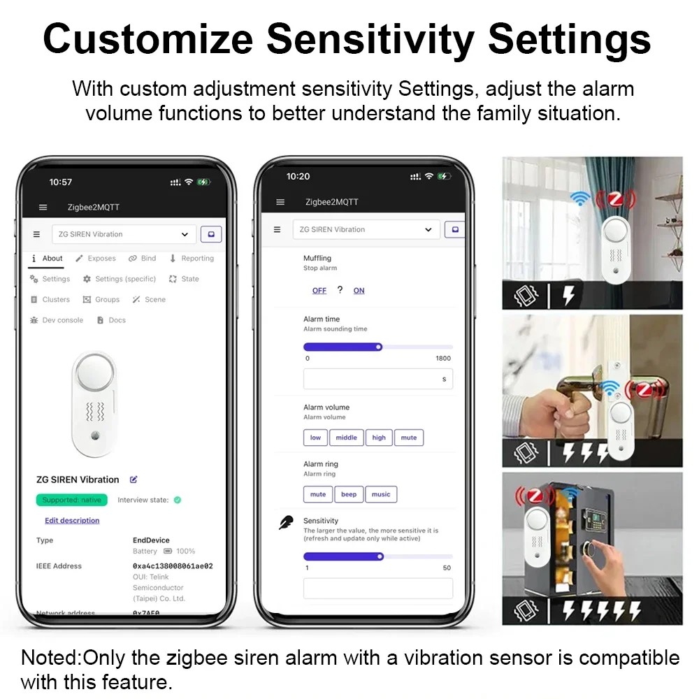 Haozee Zigbee 110dB Siren Alar - огляд і ціна Home Security Options