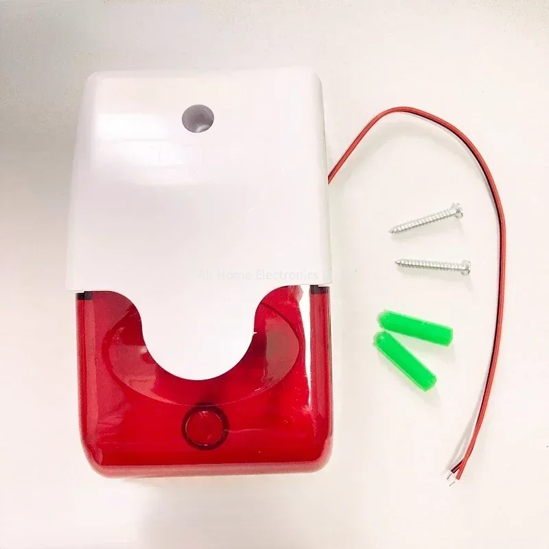 Strobe Siren Alarm 103 dB Horn - огляд і ціна Home Security Police