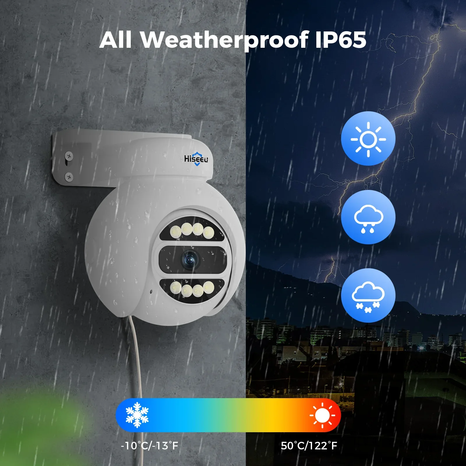 Hiseeu Automatic Tracking 5mp  - огляд і ціна Home Security And Camera System