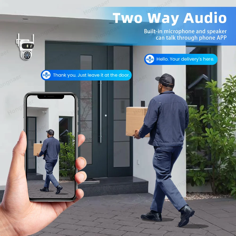 2026 Hongnaer 6MP 4CH 3 Lens 2 - огляд і ціна Home Security Systems With Cameras