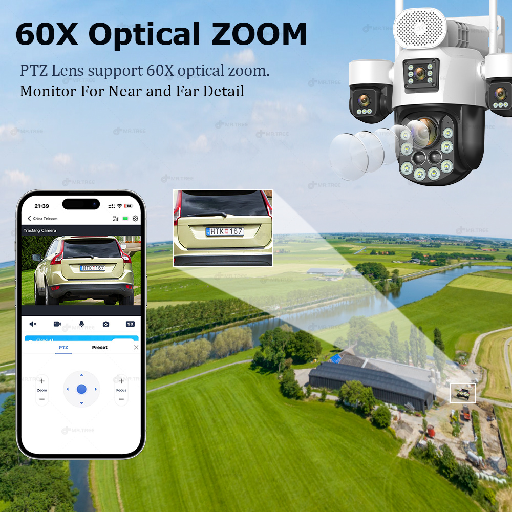 AOV Four Lens Outdoor Surveill - огляд і ціна Home Security Technician