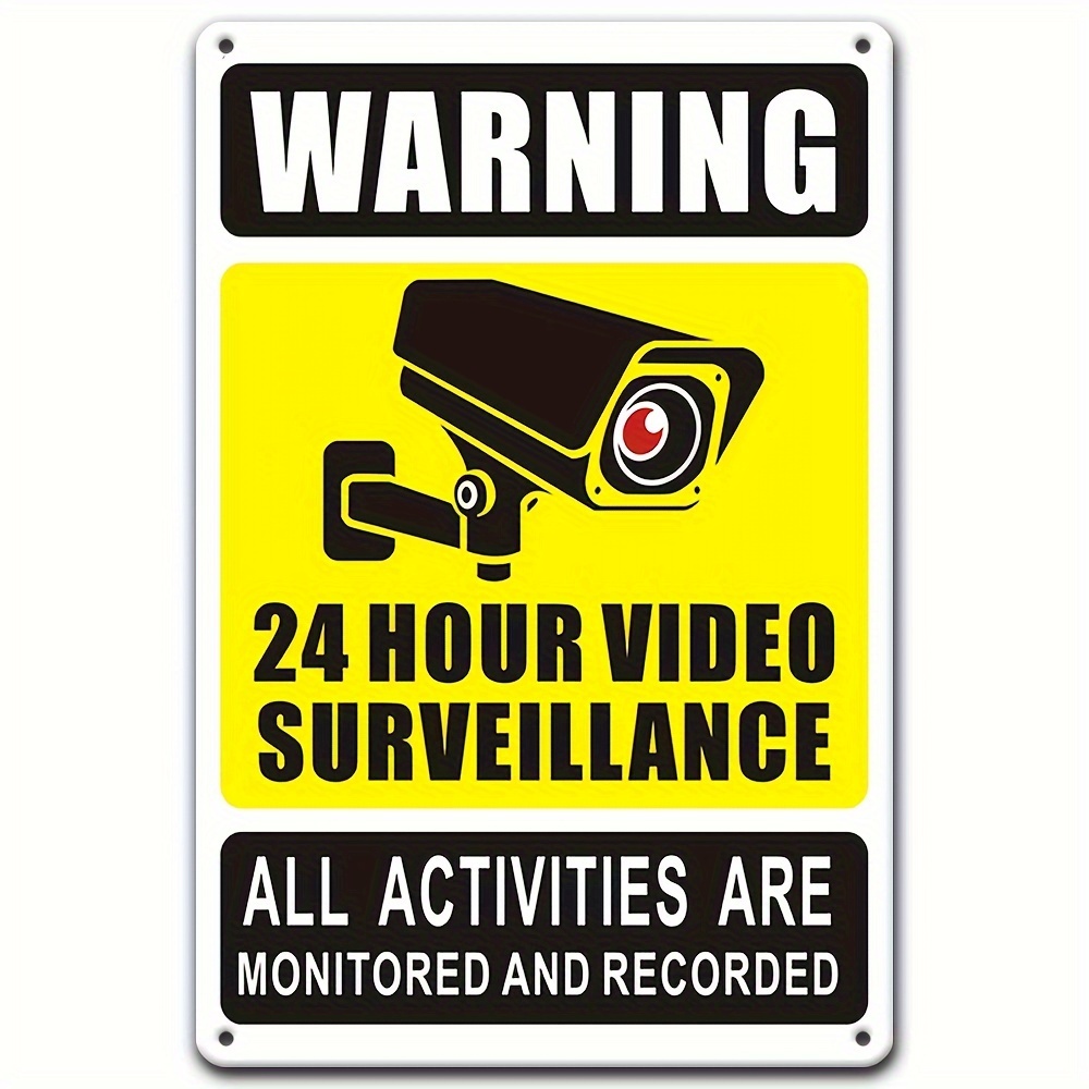 24/7 Video Surveillance Warnin - огляд і ціна Home Security Technician