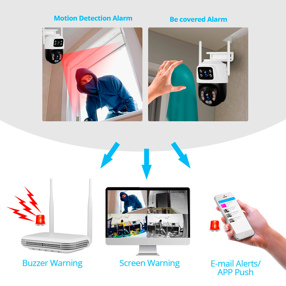 KERUI Waterproof 6MP HD Wirele - огляд і ціна Home Security Wireless Camera
