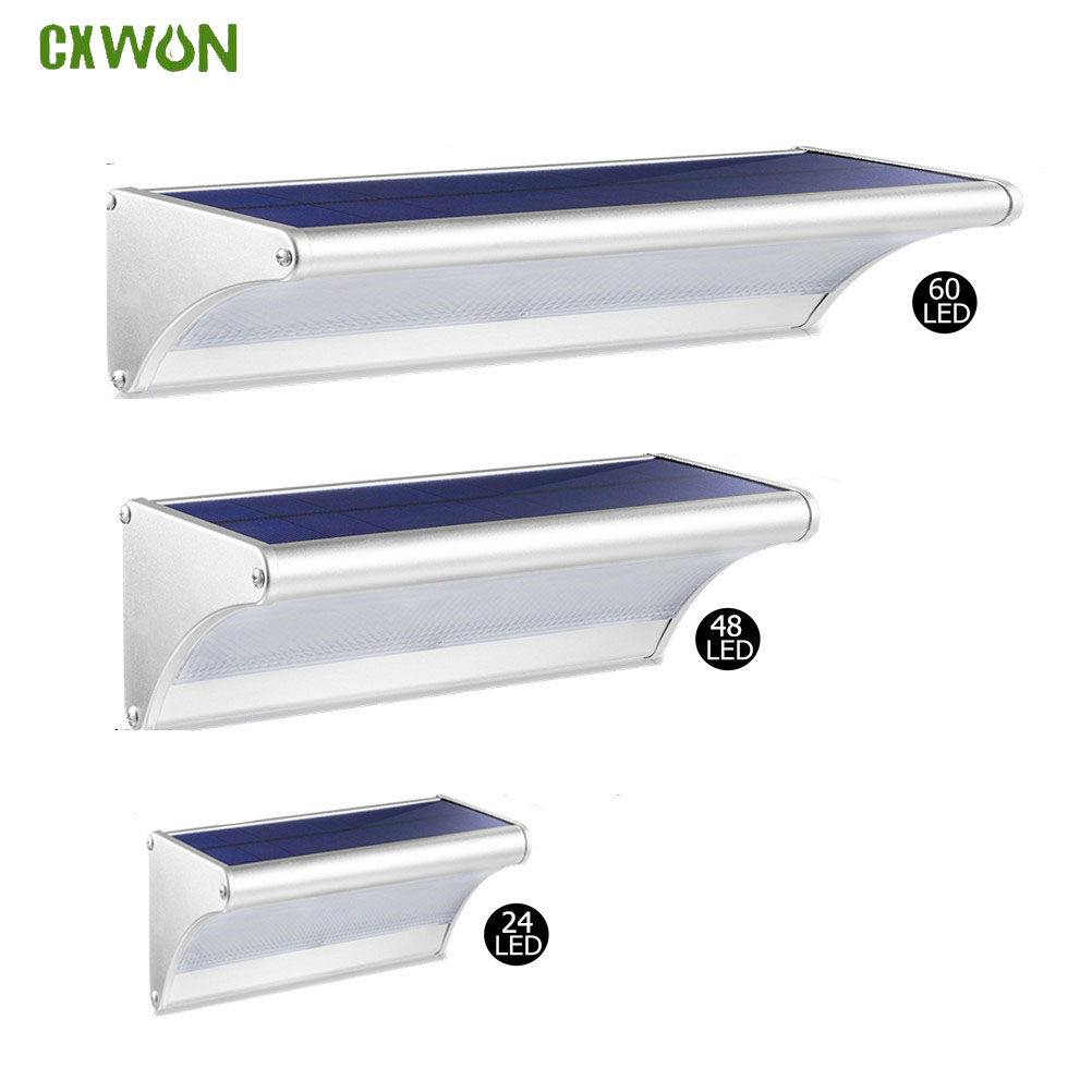 Outdoor Solar 60/48/24Led Lamp - огляд і ціна Home Security Flood Lights