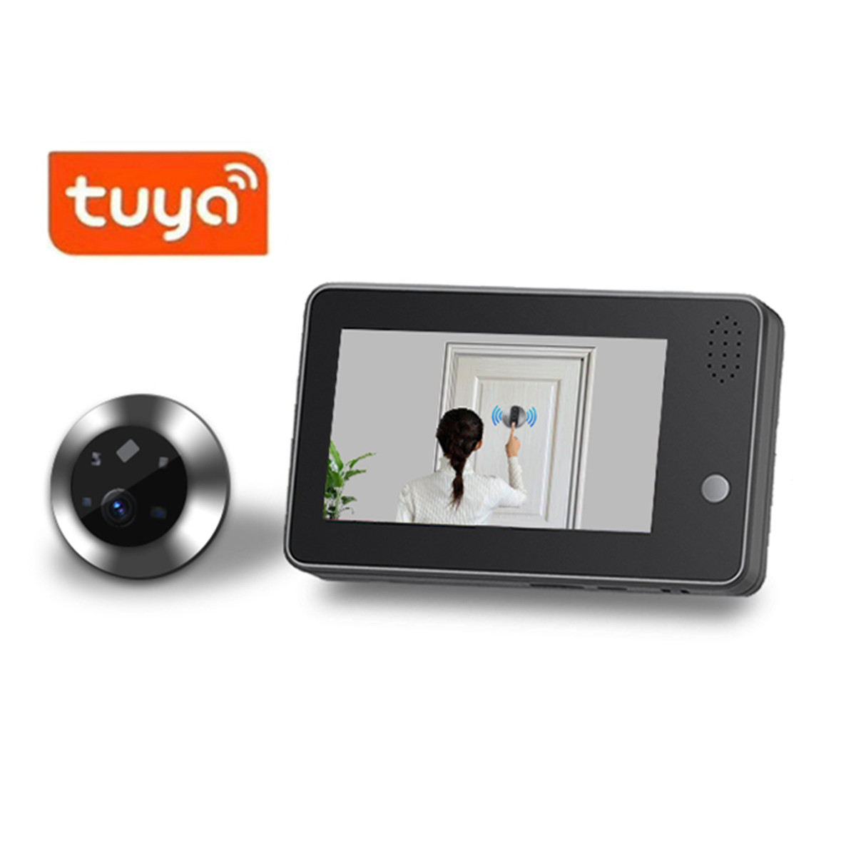 4.3inch Tuya Smartlife WiFi Do - огляд і ціна Home Security Wireless Camera