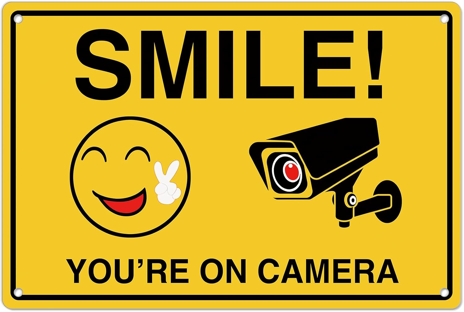 Smile Youre On Camera Signs ;  - огляд і ціна Home Security Technician