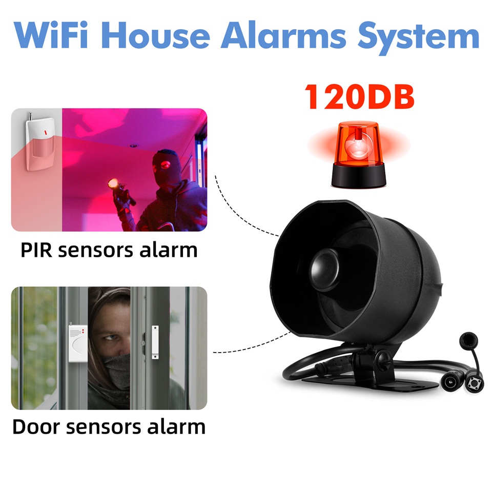 KERUI 120db Siren Alarm System - огляд і ціна Home Security Technician