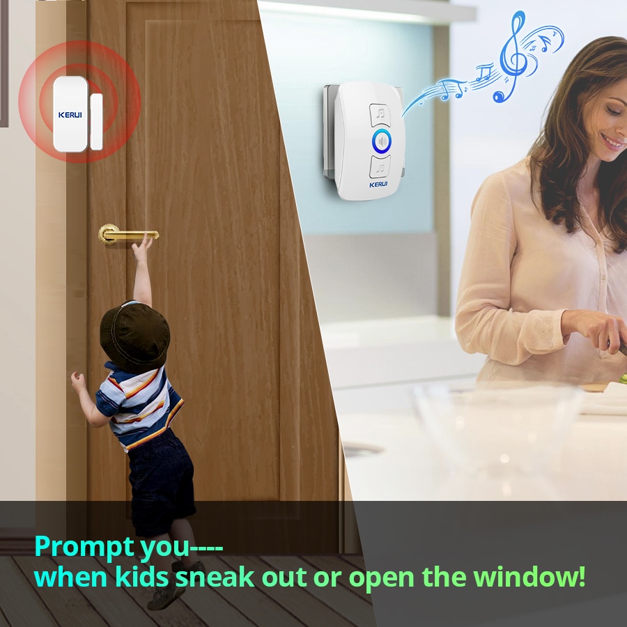 KERUI M525 Wireless DoorBell B - огляд і ціна Home Security Options