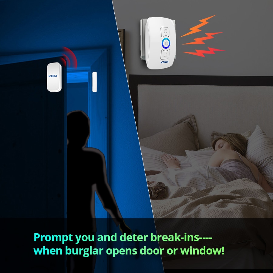 KERUI M525 Wireless DoorBell B - огляд і ціна Home Security Options