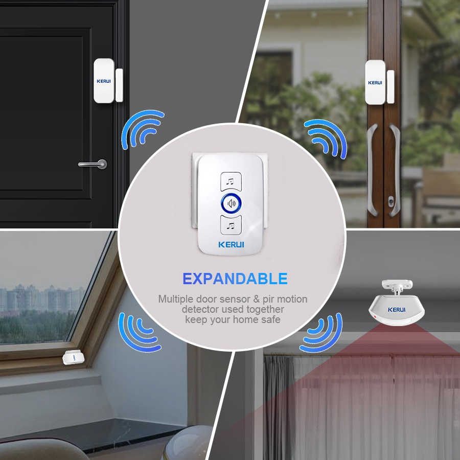 KERUI M525 Wireless DoorBell B - огляд і ціна Home Security Options
