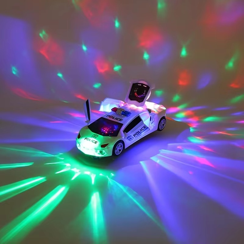 360° Rotating Police Car Toy w - огляд і ціна Home Security Police