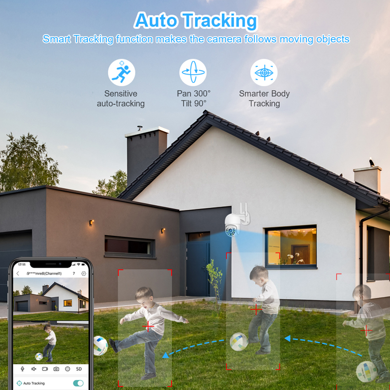 Smar 3MP Wireless CCTV Securit - огляд і ціна Home Security Systems With Cameras