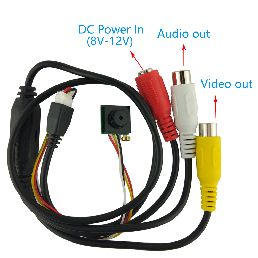 700TVL CVBS 12*12mm Micro Mini - огляд і ціна Home Security Systems With Cameras