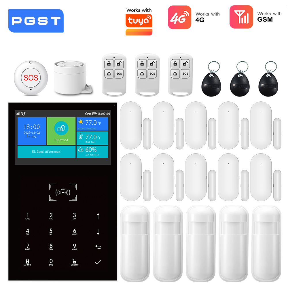 4G GSM WiFi Alarm System Work  - огляд і ціна Home Security Technician
