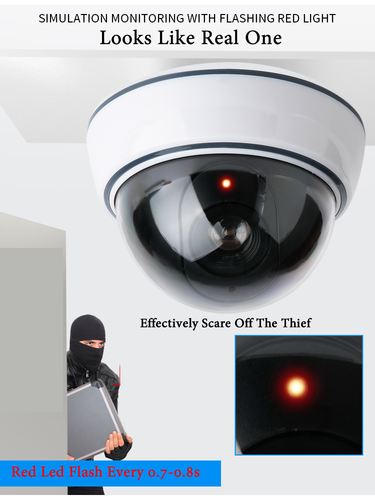 Creative Black/White Fake Dome - огляд і ціна Home Security Systems With Cameras
