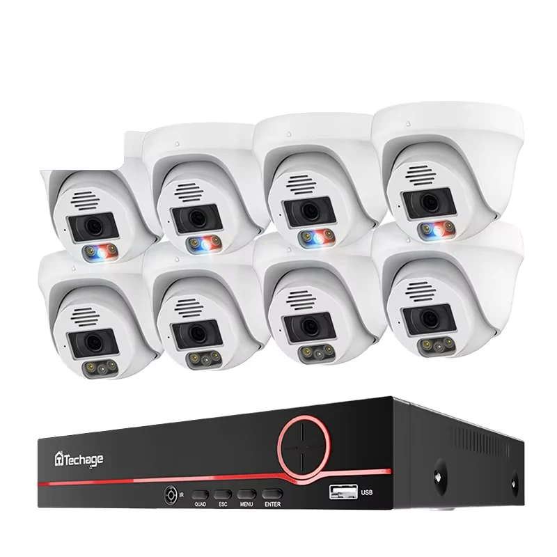 For Techage Home 8MP CCTV Secu - огляд і ціна Home Security Options